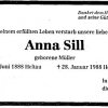 Mueller Anna 1888-1988 Todesanzeige